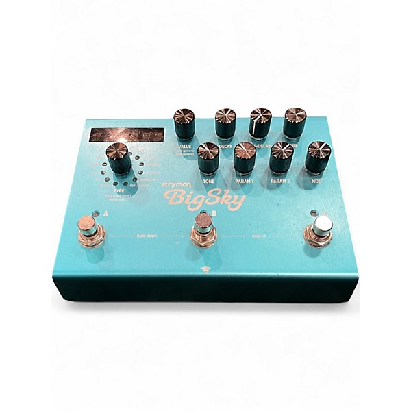 Used Strymon Bigsky Reverb Effect Pedal