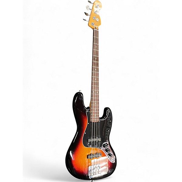 Used Fender Limited Edition Player II Jazz Bass Sparkle Sunburst Electric Bass Guitar