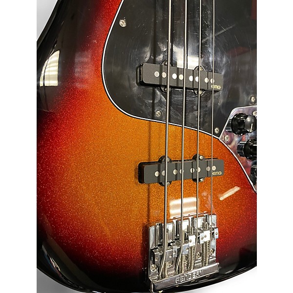 Used Fender Limited Edition Player II Jazz Bass Sparkle Sunburst Electric Bass Guitar