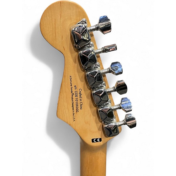 Used Squier Bullet Stratocaster Black Solid Body Electric Guitar