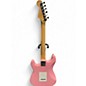 Used Squier Bullet Stratocaster Shell Pink Solid Body Electric Guitar