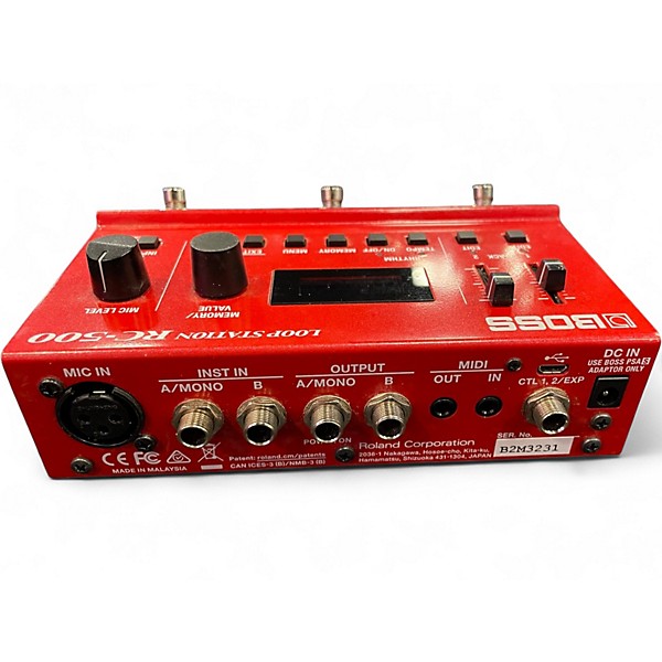 Used BOSS rc-500 Pedal