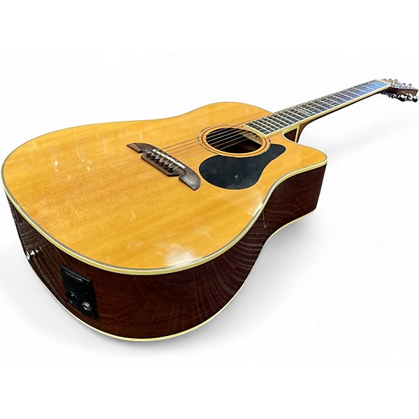 Used Alvarez AD60CE Artist Series Dreadnought Natural Acoustic Electric Guitar