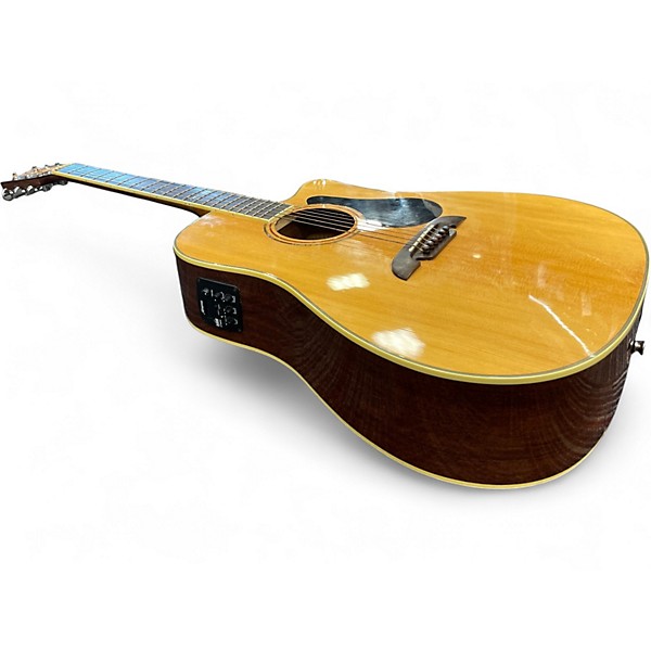 Used Alvarez AD60CE Artist Series Dreadnought Natural Acoustic Electric Guitar