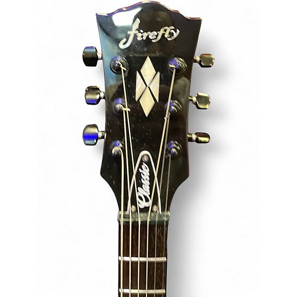 Used Firefly Classic Candy Apple Red Solid Body Electric Guitar