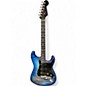 Used 2021 Fender American Ultra Stratocaster LTD Edition Plus Top Denim Burst Solid Body Electric Guitar thumbnail