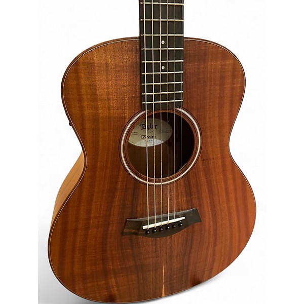 Used Taylor GS Mini-e Koa Natural Acoustic Electric Guitar