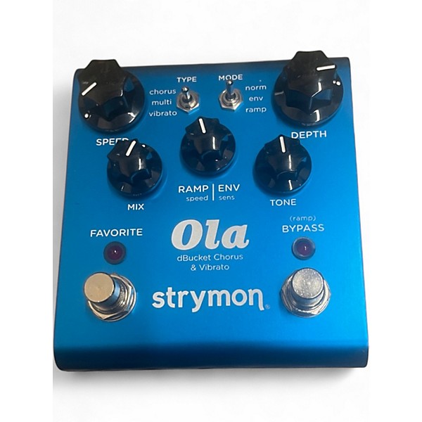 Used Strymon Ola dBucket Chorus and Vibrato Effect Pedal