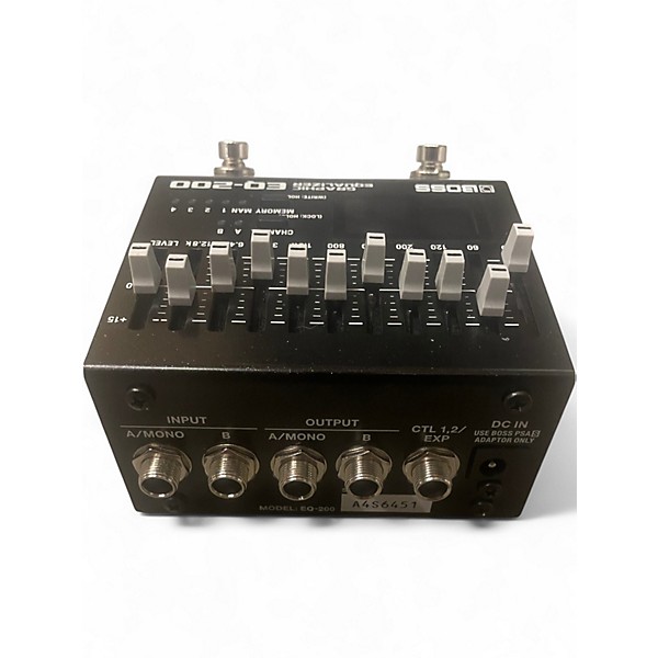 Used BOSS EQ200 Graphic Equalizer Pedal