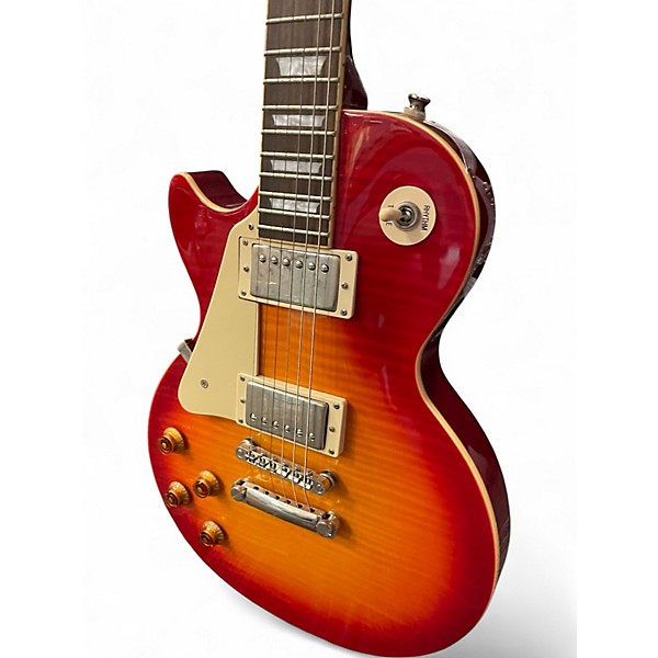 Used Epiphone Les Paul Standard Pro Left Handed 2 Tone Sunburst Electric Guitar