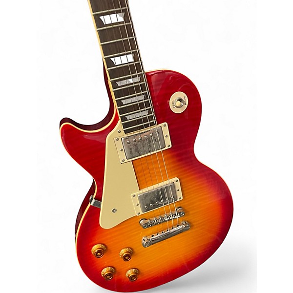 Used Epiphone Les Paul Standard Pro Left Handed 2 Tone Sunburst Electric Guitar