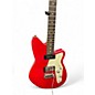 Used 2015 Reverend DOUBLE AGENT Red Solid Body Electric Guitar