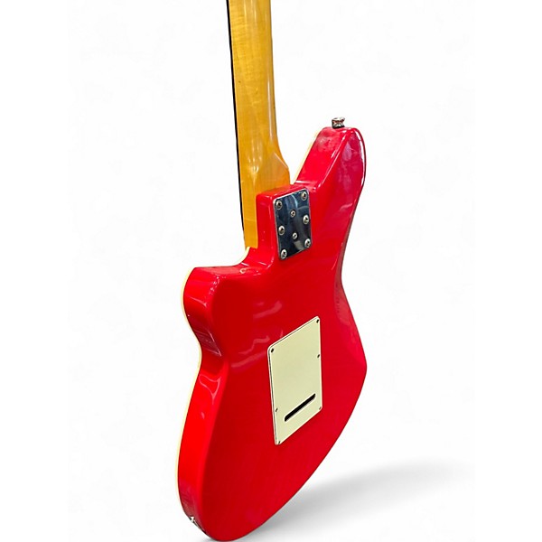 Used 2015 Reverend DOUBLE AGENT Red Solid Body Electric Guitar