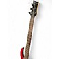 Used 2006 Dean Edge 5 String EMG Candy Apple Red Electric Bass Guitar