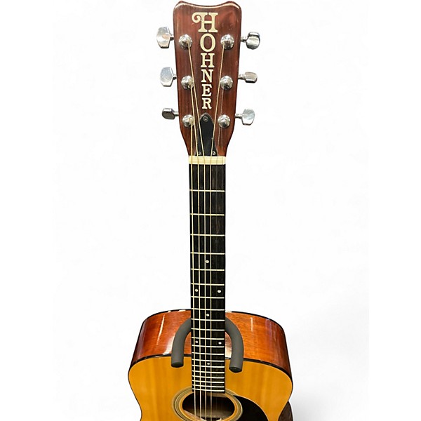 Used 1980s Hohner HG 599 Natural Acoustic Guitar