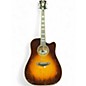 Used D'Angelico Premier Delancey Cutaway Dreadnought Vintage Sunburst Acoustic Electric Guitar thumbnail
