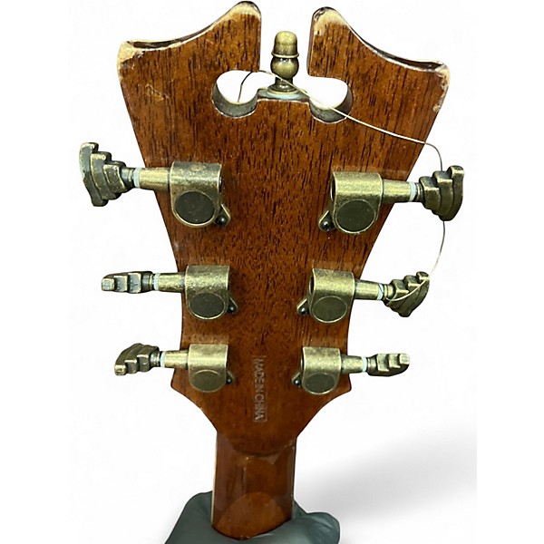 Used D'Angelico Premier Delancey Cutaway Dreadnought Vintage Sunburst Acoustic Electric Guitar