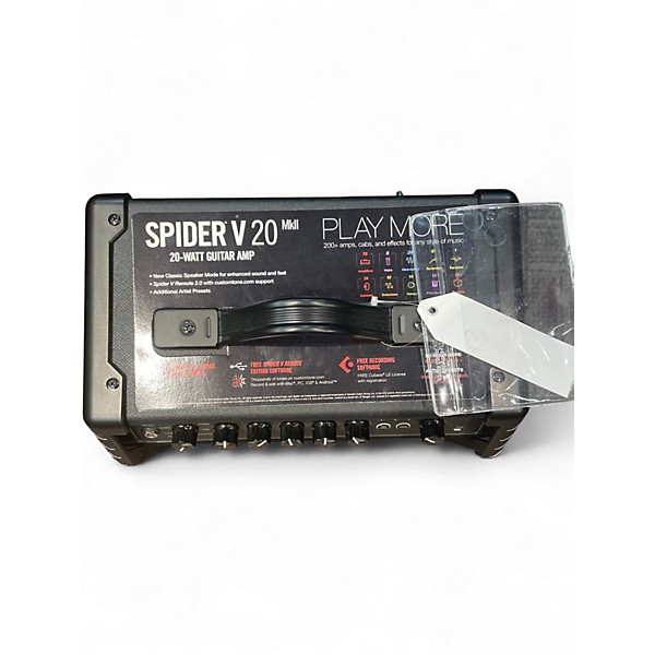 Used Line 6 Spider V 20 MkII 20w 1x8 Guitar Combo Amp