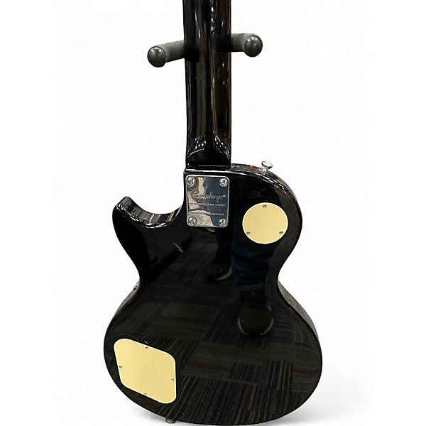 Used Epiphone Les Paul 100 Bolt On Ebony Solid Body Electric Guitar