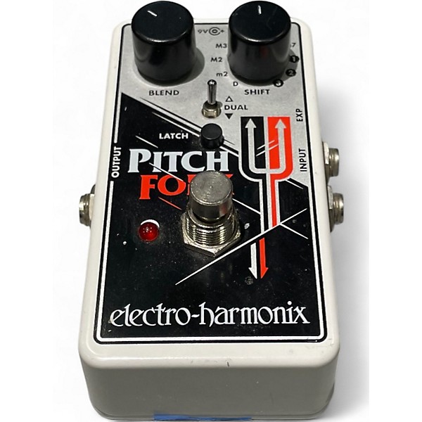 Used Electro-Harmonix Pitch Fork Polyphonic Pitch Shifting Effect Pedal