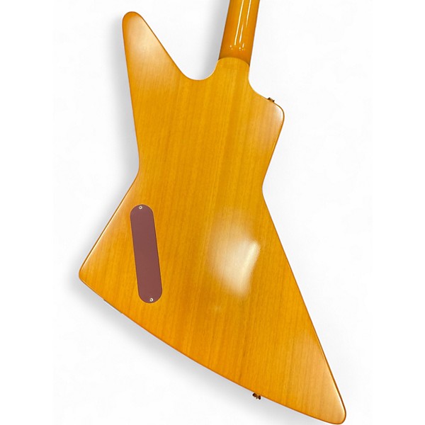 Used Epiphone Korina 1958 Explorer Natural Solid Body Electric Guitar