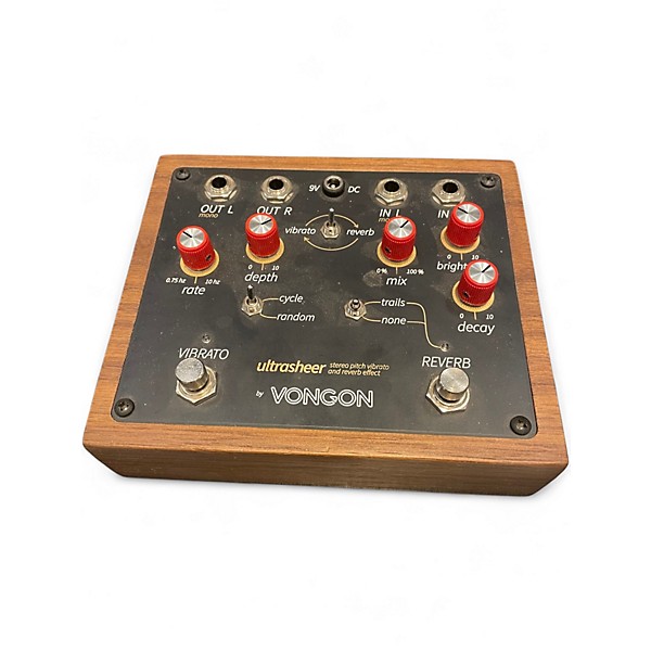 Used Vongon ULTRASHEER VIBRATO Effect Pedal
