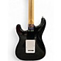 Used Squier Standard Stratocaster Black Solid Body Electric Guitar