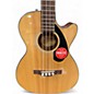 Used Fender CB-60SCE Natural Acoustic Bass Guitar