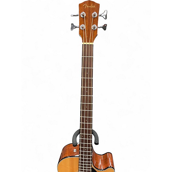 Used Fender CB-60SCE Natural Acoustic Bass Guitar