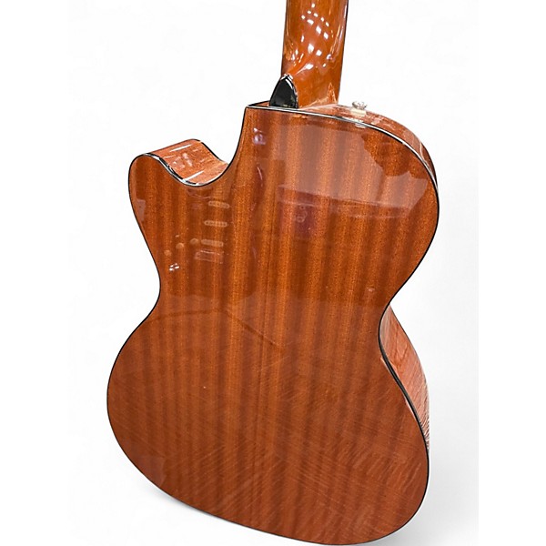 Used Fender CB-60SCE Natural Acoustic Bass Guitar