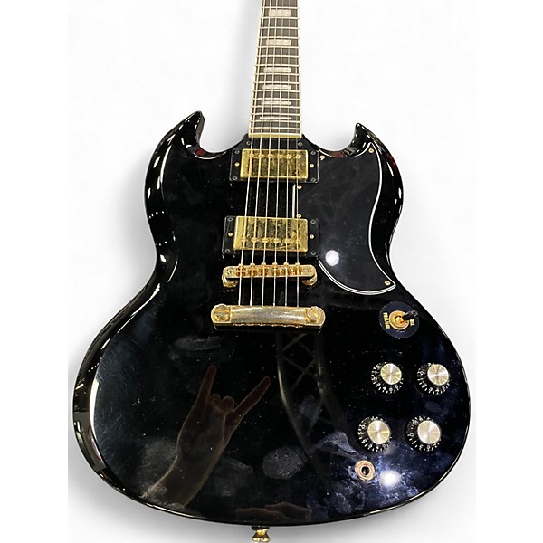 Used Epiphone SG CUSTOM Black Solid Body Electric Guitar