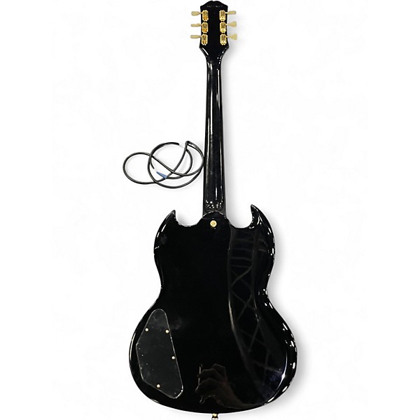 Used Epiphone SG CUSTOM Black Solid Body Electric Guitar