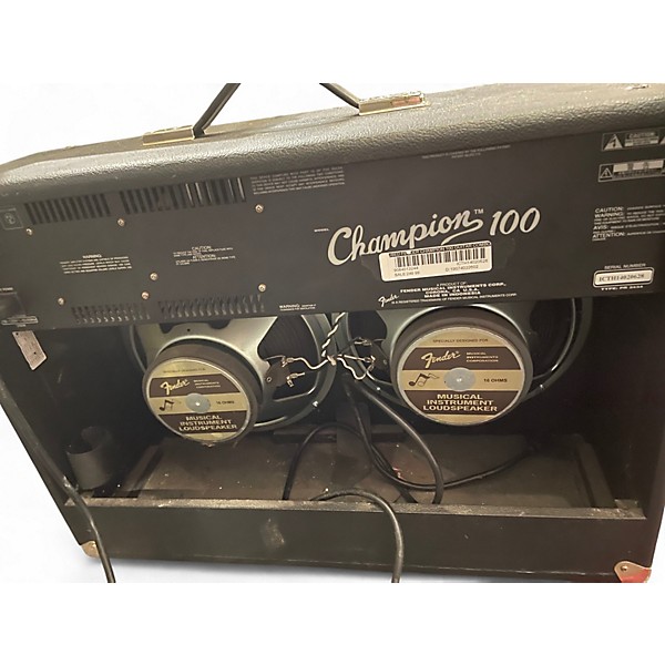Used Fender Champion 100 Guitar Combo Amp