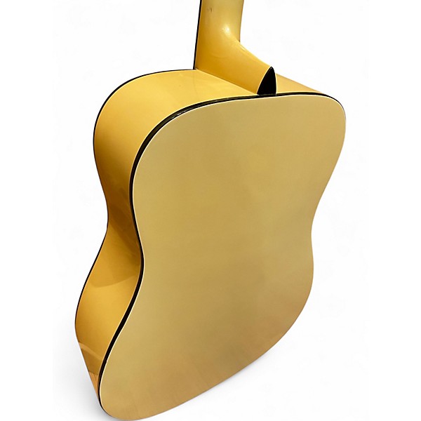 Used B.C. Rich A-004 Cream Acoustic Guitar