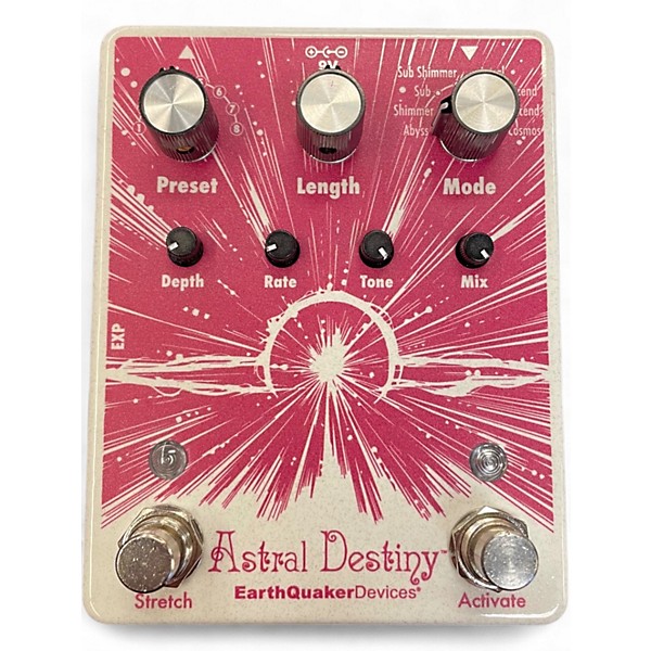 Used 2020 EarthQuaker Devices Astral Destiny Octave Reverb Effect Pedal