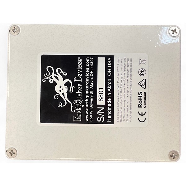 Used 2020 EarthQuaker Devices Astral Destiny Octave Reverb Effect Pedal