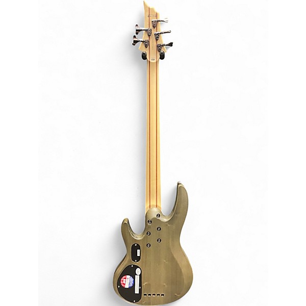 Used 2020 ESP LTD B205SM 5 String See Through Satin Black  Electric Bass Guitar