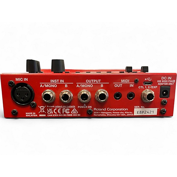 Used 2023 BOSS RC-500 Effect Pedal