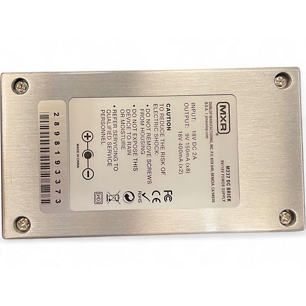 Used MXR dc brick  Power Supply