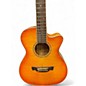 Used Crafter Guitars trv34eq Sunburst Acoustic Electric Guitar