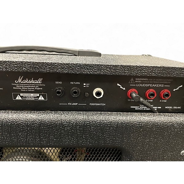 Used Marshall DSL40C 40W 1x12 Tube Guitar Combo Amp