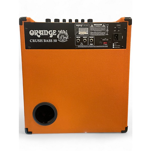 Used Orange Amplifiers CRUSH BASS 50 Bass Combo Amp