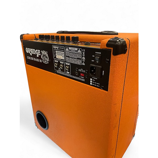 Used Orange Amplifiers CRUSH BASS 50 Bass Combo Amp