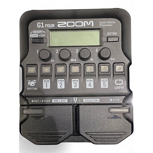 Used Zoom g1four Effect Processor