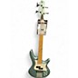 Used Ibanez SRMD200 Chrome Blue Electric Bass Guitar thumbnail