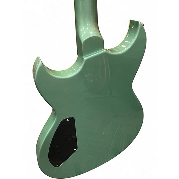 Used Reverend Reeves Gabrels Spacehawk Metallic Alpine Solid Body Electric Guitar