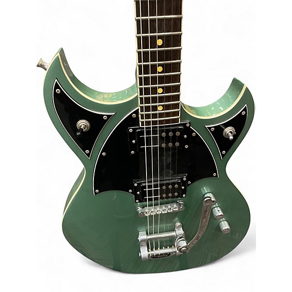 Used Reverend Reeves Gabrels Spacehawk Metallic Alpine Solid Body Electric Guitar
