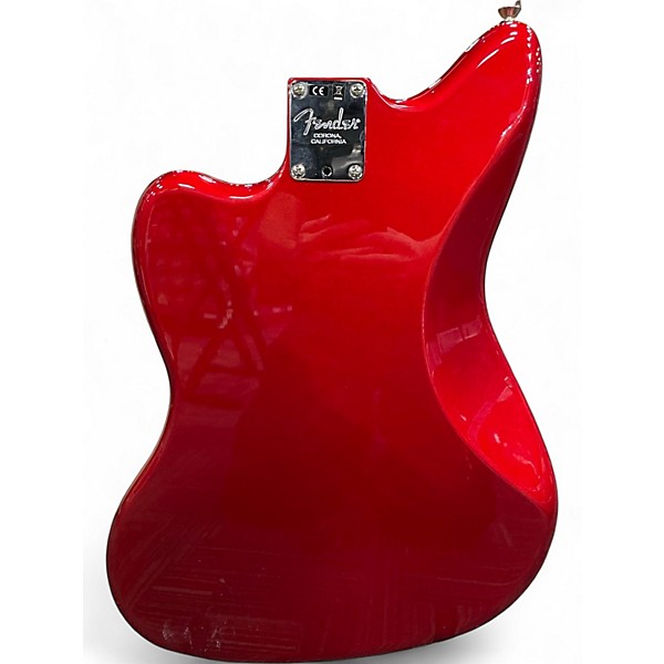Used Fender American Professional Jazzmaster Candy Apple Red Solid Body Electric Guitar