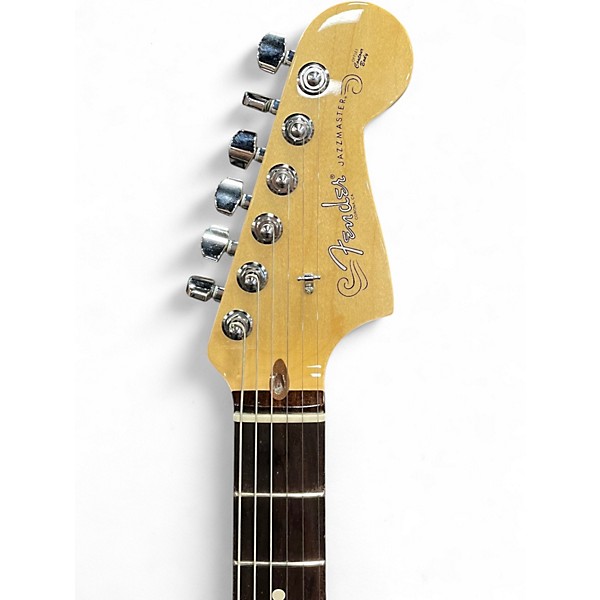 Used Fender American Professional Jazzmaster Candy Apple Red Solid Body Electric Guitar