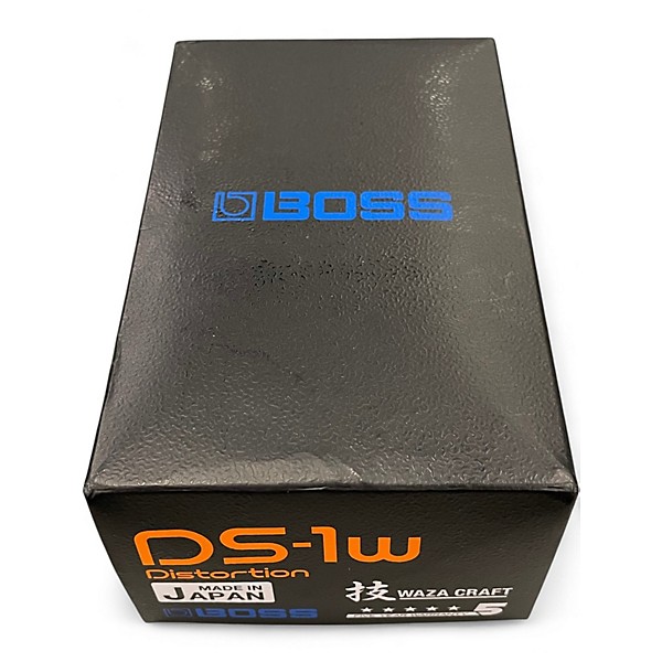 Used BOSS DS1W WAZA CRAFT DISTORTION Effect Pedal